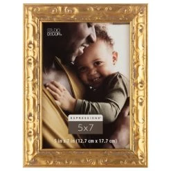 Wholesale 👏 12 Pack: Gold Ornate 5" x 7" Frame, Expressions™ by Studio Décor® by Studio Decor 👍