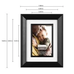Top 10 ⭐ 12 Pack: Black 4" x 6" Frame with Fillet Mat, Expressions™ by Studio Décor® by Studio Decor 😀 -Studio Decor Shop 10477936 5 1