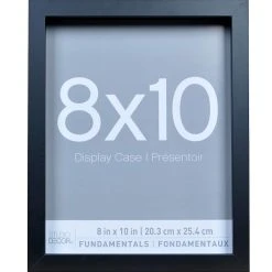 Promo 😉 9 Packs: 3 ct. (27 total) Black Fundamentals 8" x 10" Display Case by Studio Décor® by Studio Decor 🔥