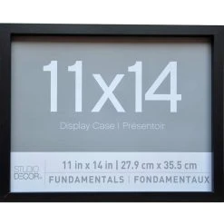 Cheap 🌟 9 Packs: 2 ct. (18 total) Black Fundamentals 11" x 14" Display Cases by Studio Décor® by Studio Decor 🛒