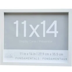 Buy 🛒 9 Packs: 2 ct. (18 total) White Fundamentals 11" x 14" Display Case by Studio Décor® by Studio Decor 🥰
