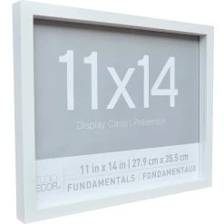 Buy 🛒 9 Packs: 2 ct. (18 total) White Fundamentals 11" x 14" Display Case by Studio Décor® by Studio Decor 🥰 -Studio Decor Shop 10500661 2