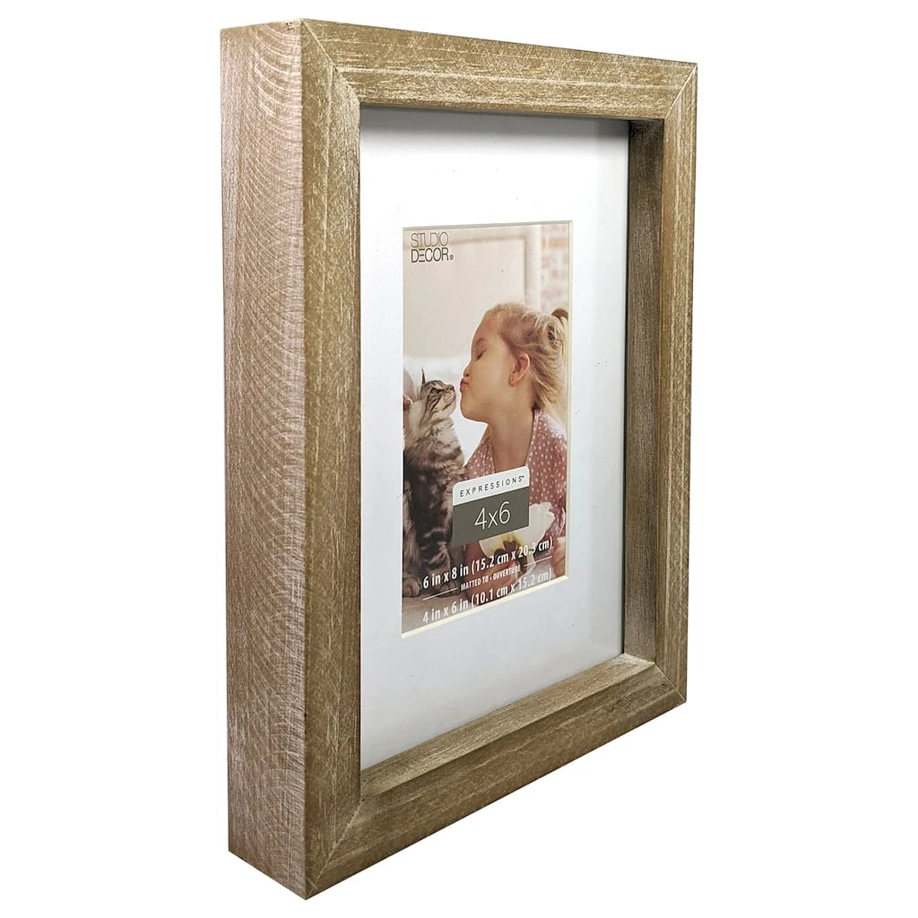 Coupon π Rustic 4" x 6" Wooden Frame with Mat, Expressions™ by Studio Décor® by Studio Decor β€οΈ 2 Coupon π Rustic 4" x 6" Wooden Frame with Mat, Expressions™ by Studio Décor® by Studio Decor β€οΈ - Image 2