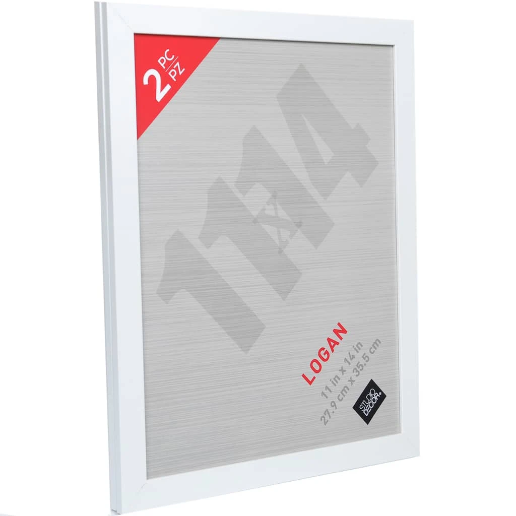 Best Sale โ 8 Packs: 2 ct. (16 total) White 11" x 14" Frame, Logan by Studio Décor® by Studio Decor ๐ 2 Best Sale โ 8 Packs: 2 ct. (16 total) White 11" x 14" Frame, Logan by Studio Décor® by Studio Decor ๐ - Image 2