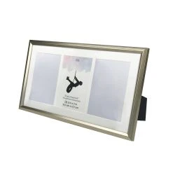 Coupon 👍 3 Opening Silver Foil 5" x 7" Frame with Mat, Simply Essentials™ by Studio Décor® by Studio Decor ⭐ -Studio Decor Shop 10506863 3