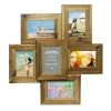 Buy ❤️ 6 Pack: 6 Opening Natural 4" x 6" Collage Frame by Studio Décor® by Studio Decor 😀
