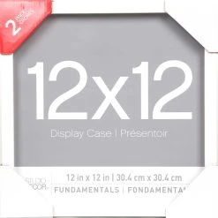 Flash Sale 👍 9 Packs: 2 ct. (18 total) White Fundamentals 12" x 12" Display Box by Studio Décor® by Studio Decor 🤩