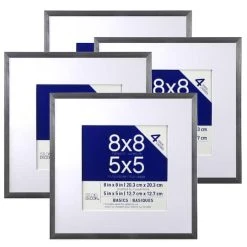 Top 10 ⭐ Basics Multipurpose Wall Frames By Studio Décor® 4-Pack, 5" x 5" by Studio Decor ❤️ 15 Top 10 ⭐ Basics Multipurpose Wall Frames By Studio Décor® 4-Pack, 5" x 5" by Studio Decor ❤️ -Studio Decor Shop 10545447 1 1
