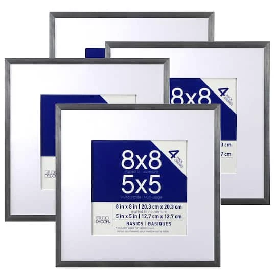 Top 10 ⭐ Basics Multipurpose Wall Frames By Studio Décor® 4-Pack, 5" x 5" by Studio Decor ❤️ 8 Top 10 ⭐ Basics Multipurpose Wall Frames By Studio Décor® 4-Pack, 5" x 5" by Studio Decor ❤️ - Image 8