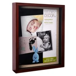 Hot Sale ⌛ Walnut Shadow Box By Studio Décor® by Studio Decor 👍