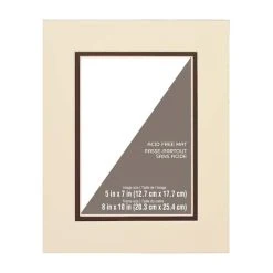 Outlet ❤️ 8" x 10" Double Mat By Studio Décor®, 5" x 7" Opening by Studio Decor 🌟 -Studio Decor Shop 10546464