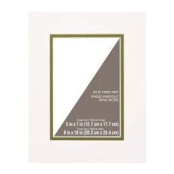 Outlet ❤️ 8" x 10" Double Mat By Studio Décor®, 5" x 7" Opening by Studio Decor 🌟 -Studio Decor Shop 10546562