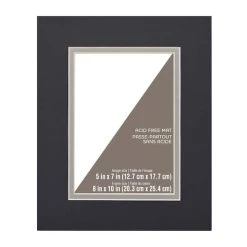 Outlet ❤️ 8" x 10" Double Mat By Studio Décor®, 5" x 7" Opening by Studio Decor 🌟 -Studio Decor Shop 10546563