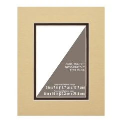 Outlet ❤️ 8" x 10" Double Mat By Studio Décor®, 5" x 7" Opening by Studio Decor 🌟 -Studio Decor Shop 10546566