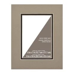 Outlet ❤️ 8" x 10" Double Mat By Studio Décor®, 5" x 7" Opening by Studio Decor 🌟 -Studio Decor Shop 10546567