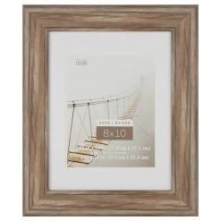 Cheapest ⭐ Rustic Brown 8" x 10" Frame with Mat, Home Collection by Studio Décor® by Studio Decor ✨