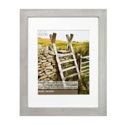 Promo ⌛  Gray Washed Flat Frame, Home Collection by Studio Décor® by Studio Decor ✔️