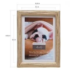 Promo ⌛ Gilded Faux Wood 4" x 6" Frame with Mat, Expressions™ by Studio Décor® by Studio Decor 🌟 -Studio Decor Shop 10546800 9