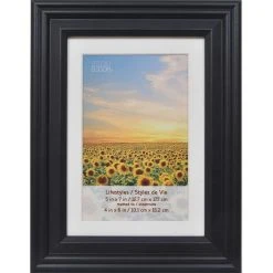 Top 10 🎉 8 Packs: 5 ct. (40 total) Black 4" x 6" Frame with Mat, Lifestyles by Studio Decor® 😉