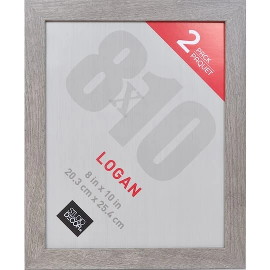 Deals π 12 Packs: 2 ct. (24 total) Wood 8" x 10" Tabletop Frames, Logan by Studio Décor® by Studio Decor π 4 Deals π 12 Packs: 2 ct. (24 total) Wood 8" x 10" Tabletop Frames, Logan by Studio Décor® by Studio Decor π - Image 4