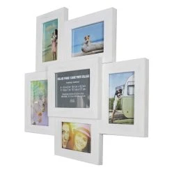 Promo 🎉 6 Opening White Collage Frame by Studio Décor® by Studio Decor ❤️ -Studio Decor Shop 10595103 3