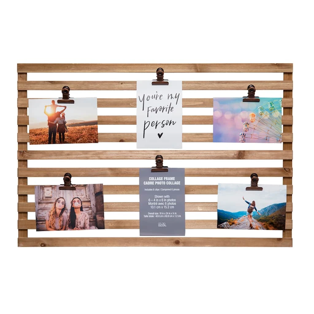 Cheap ๐ฏ 6 Pack: Grid Board 16" x 24" Collage Clip Frame by Studio Décor® by Studio Decor ๐ 1 Cheap ๐ฏ 6 Pack: Grid Board 16" x 24" Collage Clip Frame by Studio Décor® by Studio Decor ๐
