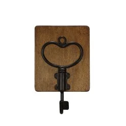 Cheapest 🎉 Black & Brown Wooden Wall Hook by Studio Décor® by Studio Decor 👍