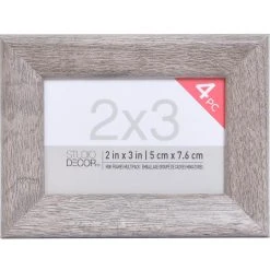 Brand new 👍 12 Packs: 4 ct. (48 total) Gray 2" x 3" Frame by Studio Décor® by Studio Decor 👏