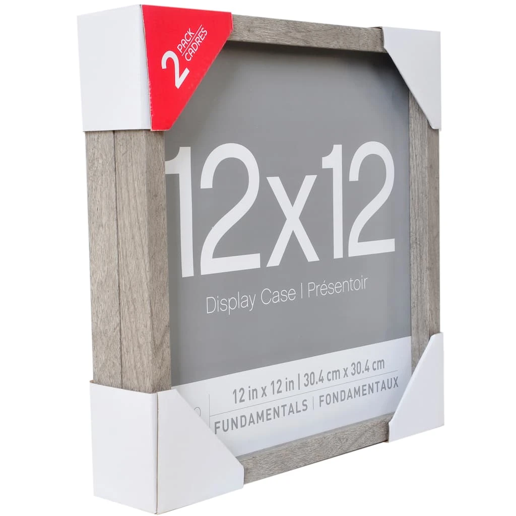 Budget 😍 2 Pack Gray Fundamentals 12" x 12" Shadowbox by Studio Décor® by Studio Decor 🌟 5 Budget 😍 2 Pack Gray Fundamentals 12" x 12" Shadowbox by Studio Décor® by Studio Decor 🌟 - Image 5