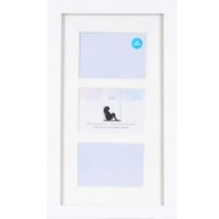 Promo 🥰 3 Opening White Flat 2" x 3" Collage Frame, Simply Essentials™ by Studio Décor® by Studio Decor 🌟