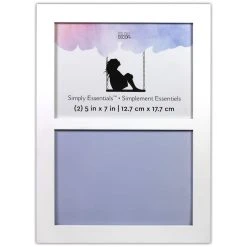 Best reviews of ✔️ 2 Opening White Flat 5" x 7" Collage Frame, Simply Essentials™ by Studio Décor® by Studio Decor 👏