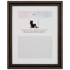 Discount π 12 Pack: 2 Opening Black Distressed 4" x 6" Collage Frame, Simply Essentials™ by Studio Décor® by Studio Decor β¨