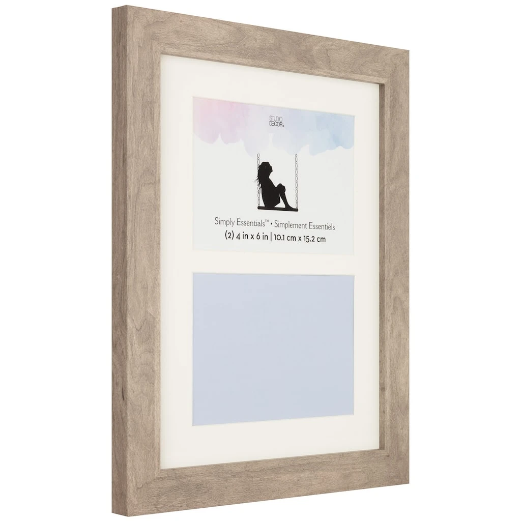 Cheapest ⭐ 12 Pack: 2 Opening Gray 4" x 6" Collage Frame, Simply Essentials™ by Studio Décor® by Studio Decor ⌛ 2 Cheapest ⭐ 12 Pack: 2 Opening Gray 4" x 6" Collage Frame, Simply Essentials™ by Studio Décor® by Studio Decor ⌛ - Image 2