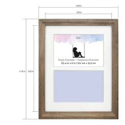 Cheapest ⭐ 2 Opening Natural 4" x 6" Collage Frame, Simply Essentials™ by Studio Décor® by Studio Decor 🤩 -Studio Decor Shop 10624782 3