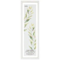 Buy β White 8" x 27.5" Float Frame by Studio Décor® by Studio Decor π