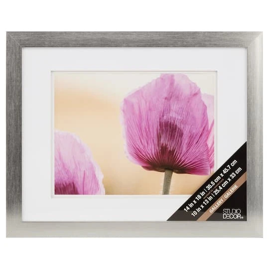 Budget ⭐ 6 Pack: Silver Galvanized Frame with Double Mat, Gallery by Studio Décor® by Studio Decor ✔️ 3 Budget ⭐ 6 Pack: Silver Galvanized Frame with Double Mat, Gallery by Studio Décor® by Studio Decor ✔️ - Image 3