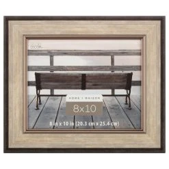 Budget ❤️ 6 Pack: Greige & Black 8" x 10" Frame, Home Collection by Studio Décor® by Studio Decor 🎁