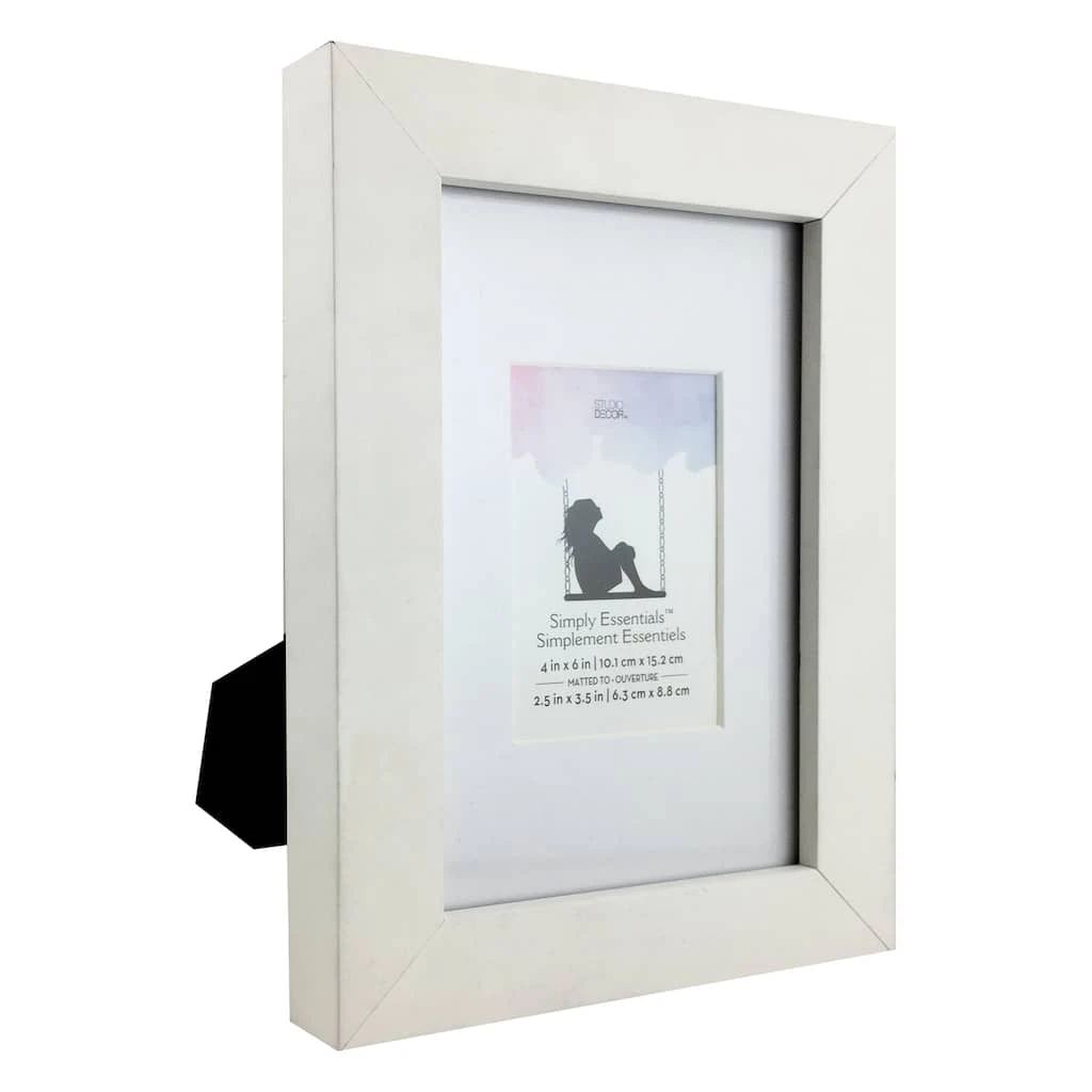 Discount โ 12 Pack: White 2.5" x 3.5" Frame, Simply Essentials™ by Studio Décor® by Studio Decor ๐ 2 Discount โ 12 Pack: White 2.5" x 3.5" Frame, Simply Essentials™ by Studio Décor® by Studio Decor ๐ - Image 2