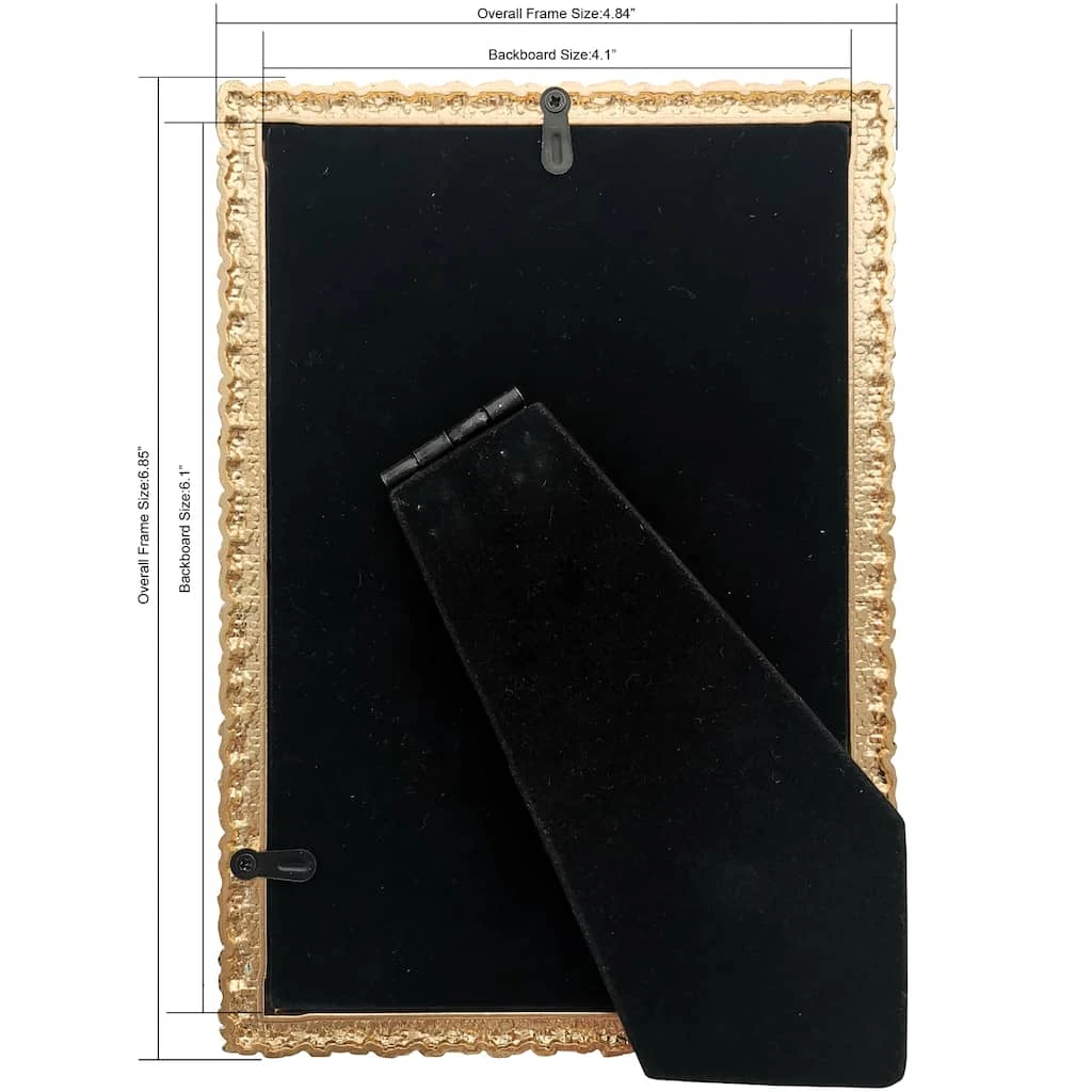 Flash Sale ⌛ Antique Gold Ornate 4" x 6" Frame, Expressions™ by Studio Décor® by Studio Decor ✨ 4 Flash Sale ⌛ Antique Gold Ornate 4" x 6" Frame, Expressions™ by Studio Décor® by Studio Decor ✨ - Image 4