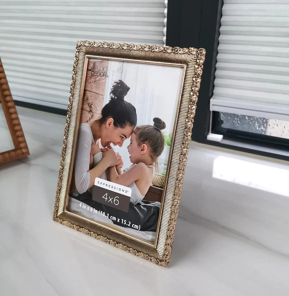 Flash Sale ⌛ Antique Gold Ornate 4" x 6" Frame, Expressions™ by Studio Décor® by Studio Decor ✨ 6 Flash Sale ⌛ Antique Gold Ornate 4" x 6" Frame, Expressions™ by Studio Décor® by Studio Decor ✨ - Image 6