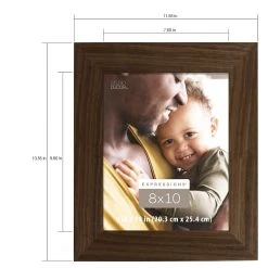 Cheap 👍 Walnut Wide Scoop 8" x 10" Frame, Expressions™ by Studio Décor® by Studio Decor ⌛ -Studio Decor Shop 10625193 3