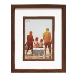 Cheapest 🥰 12 Pack: Walnut 5" x 7" Frame with Fillet Mat, Expressions™ by Studio Décor® by Studio Decor ⌛