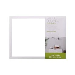Promo ✨ White 10" x 13" Float Shadowbox by Studio Décor® by Studio Decor 👍