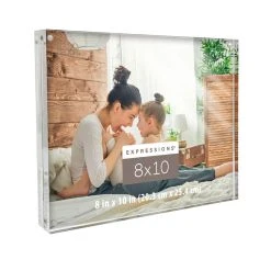 Deals 😀 12 Pack: Clear Acrylic 8" x 10" Block Frame, Expressions™ by Studio Décor® by Studio Decor ✔️