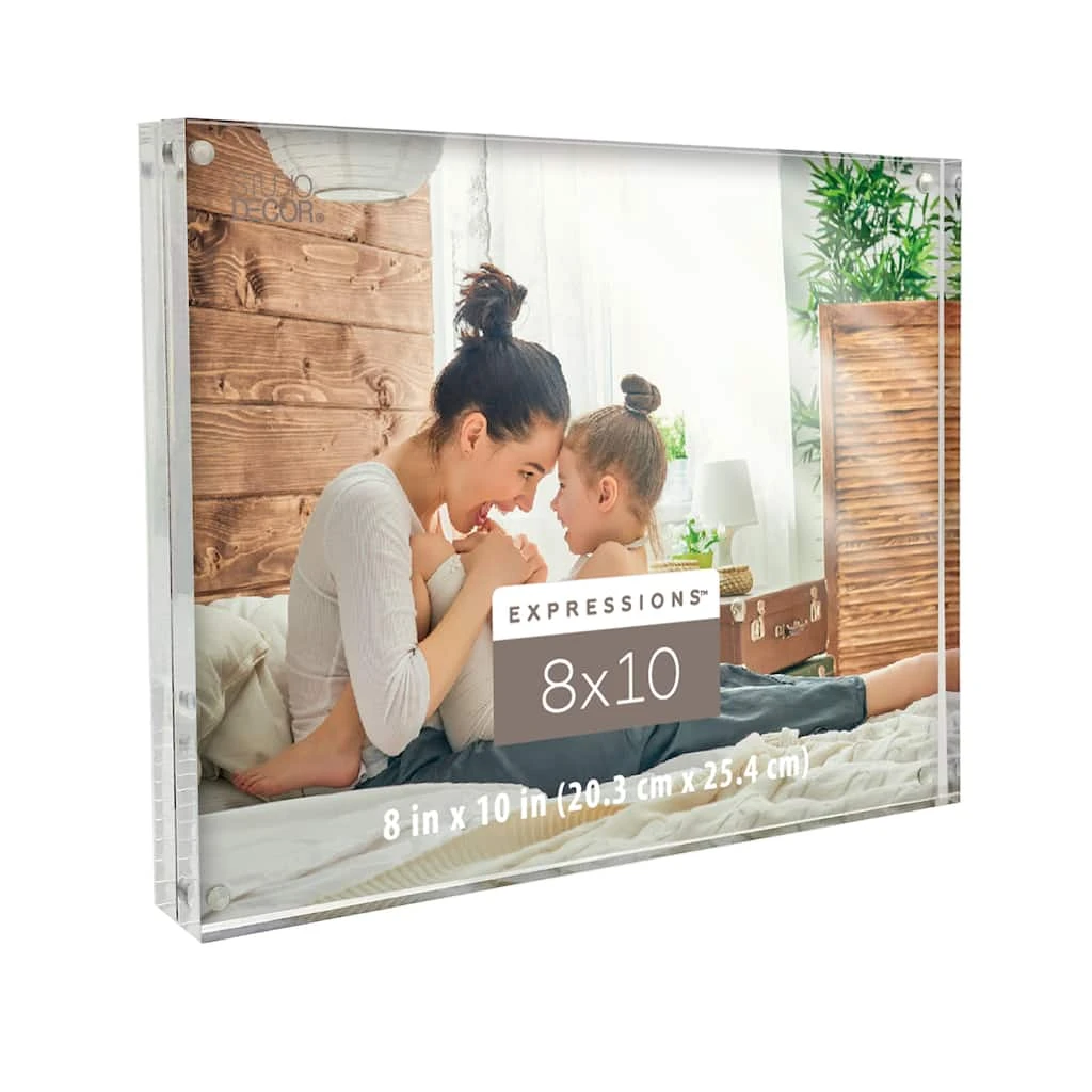 Deals π 12 Pack: Clear Acrylic 8" x 10" Block Frame, Expressions™ by Studio Décor® by Studio Decor βοΈ 1 Deals π 12 Pack: Clear Acrylic 8" x 10" Block Frame, Expressions™ by Studio Décor® by Studio Decor βοΈ