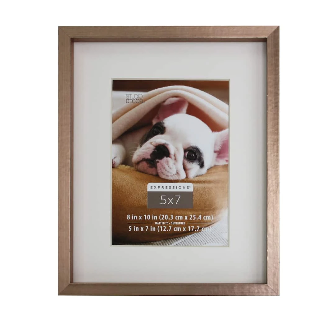 Outlet π― Copper Thin 5" x 7" Frame, Expressions™ by Studio Décor® by Studio Decor π― 1 Outlet π― Copper Thin 5" x 7" Frame, Expressions™ by Studio Décor® by Studio Decor π―