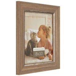Promo 🎁 12 Pack: Faux Wood with Silver Inner 8" x 10" Frame, Expressions™ by Studio Décor® by Studio Decor 🎁 -Studio Decor Shop 10625239 3 1