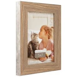 Outlet ✨ Faux Wood 5" x 7" Frame, Expressions™ by Studio Décor® by Studio Decor 🤩 -Studio Decor Shop 10625244 3