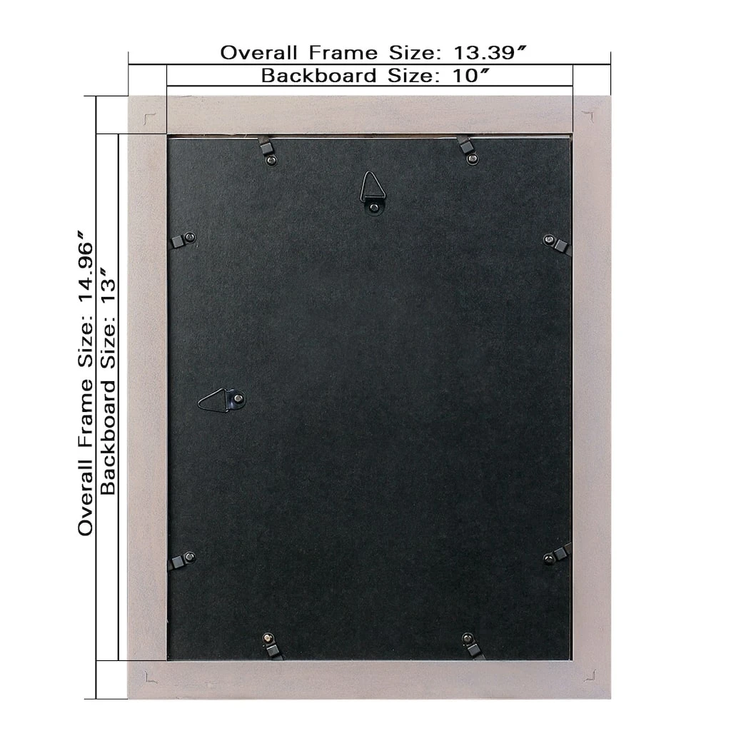 Budget 😉 6 Pack: Gray Washed 10" x 13" Flat Frame, Home Collection by Studio Décor® by Studio Decor ✔️ 5 Budget 😉 6 Pack: Gray Washed 10" x 13" Flat Frame, Home Collection by Studio Décor® by Studio Decor ✔️ - Image 5