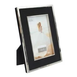 Best Pirce 👏 Silver with Black Fabric 4" x 6" Frame, Expressions™ by Studio Décor® by Studio Decor ✨ -Studio Decor Shop 10625312 6